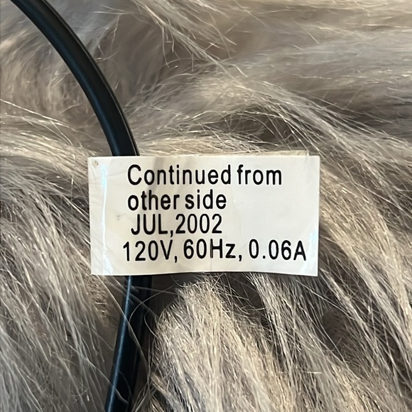 Cute Vintage Sitting Frog Lamp made from Melted Plastic Beads - Picture 10 of 10